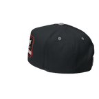 Skinny Joey's embroidered flat bill cap, gallery photo 16, The Skinny with Joey Merlino podcast merch