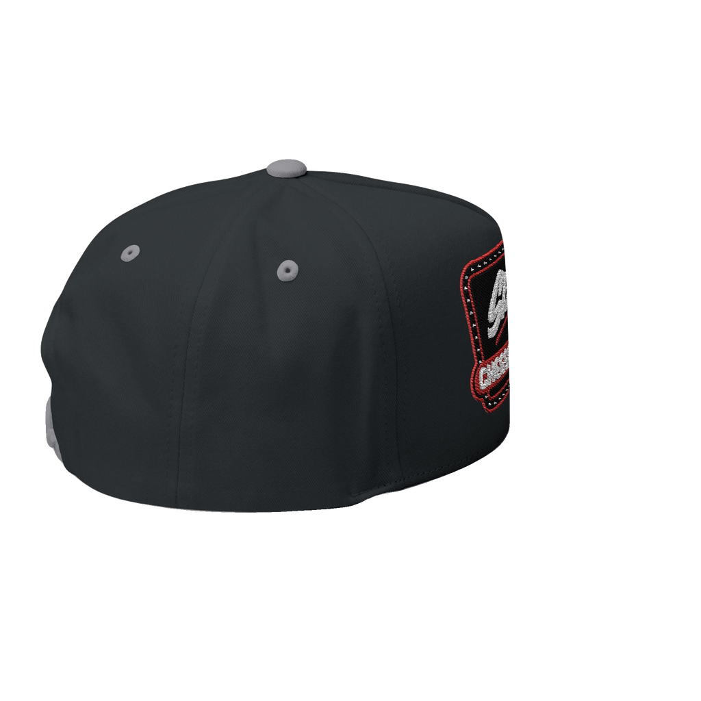 Skinny Joey's embroidered flat bill cap, gallery photo 17, Italian American pride apparel