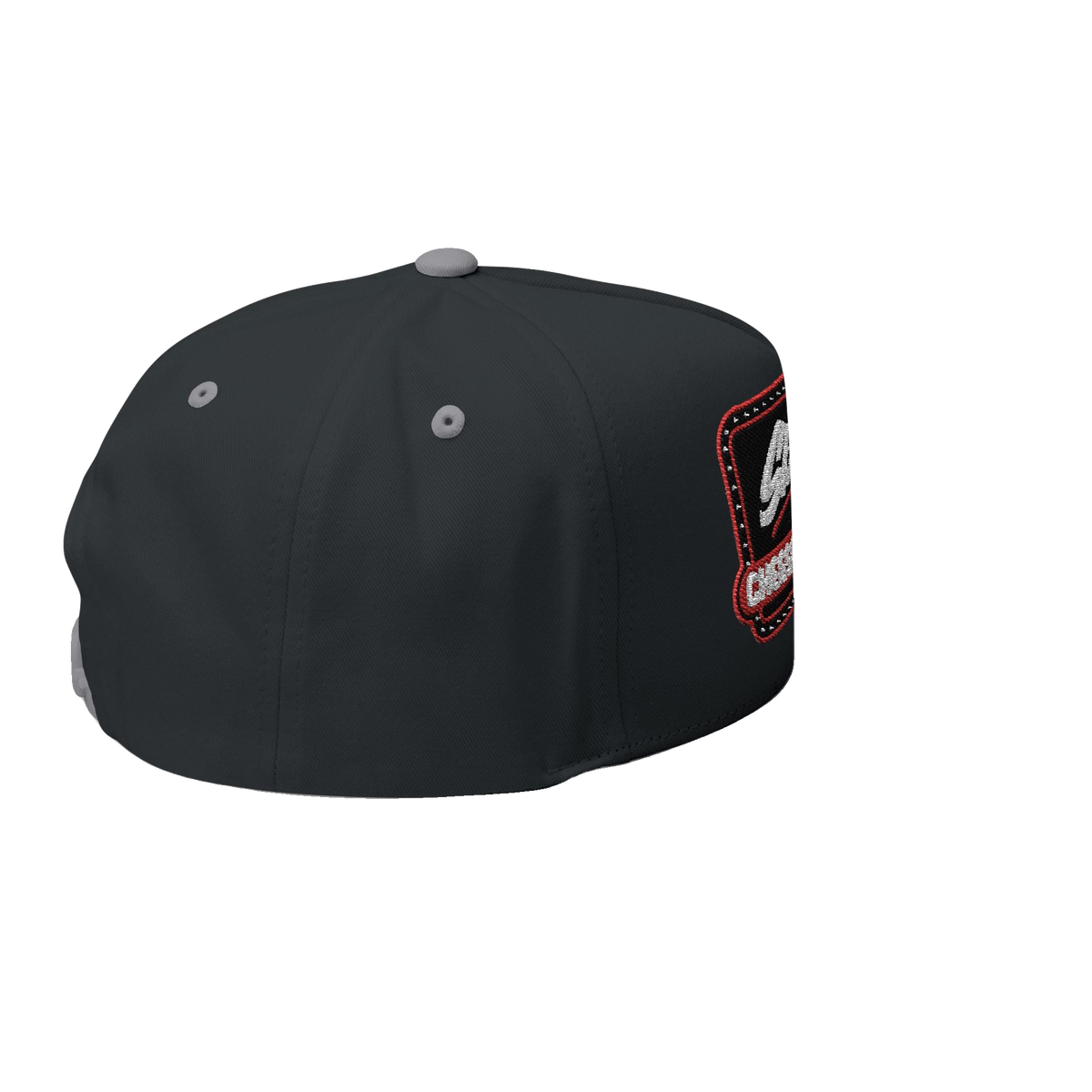 Skinny Joey's embroidered flat bill cap, gallery photo 17, Italian American pride apparel