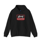 Skinny Joey's Cheesesteaks logo hoodie in black, South Philly streetwear