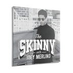 Joey Merlino 90s acrylic glass wall art, 12x12 in, Skinny Joey's Cheesesteaks apparel
