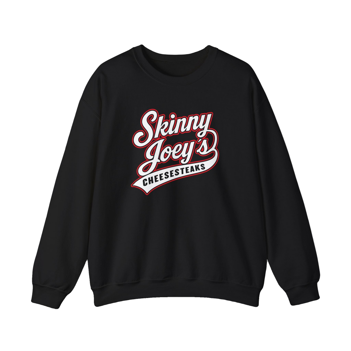 South Philly 3020 S. Broad St. crewneck in black, Philadelphia streetwear