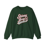 South Philly 3020 S. Broad St. crewneck in forest green, The Skinny with Joey Merlino podcast merch