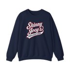 South Philly 3020 S. Broad St. crewneck in navy, The Skinny Podcast with Joey Merlino & Lil Snuff merch
