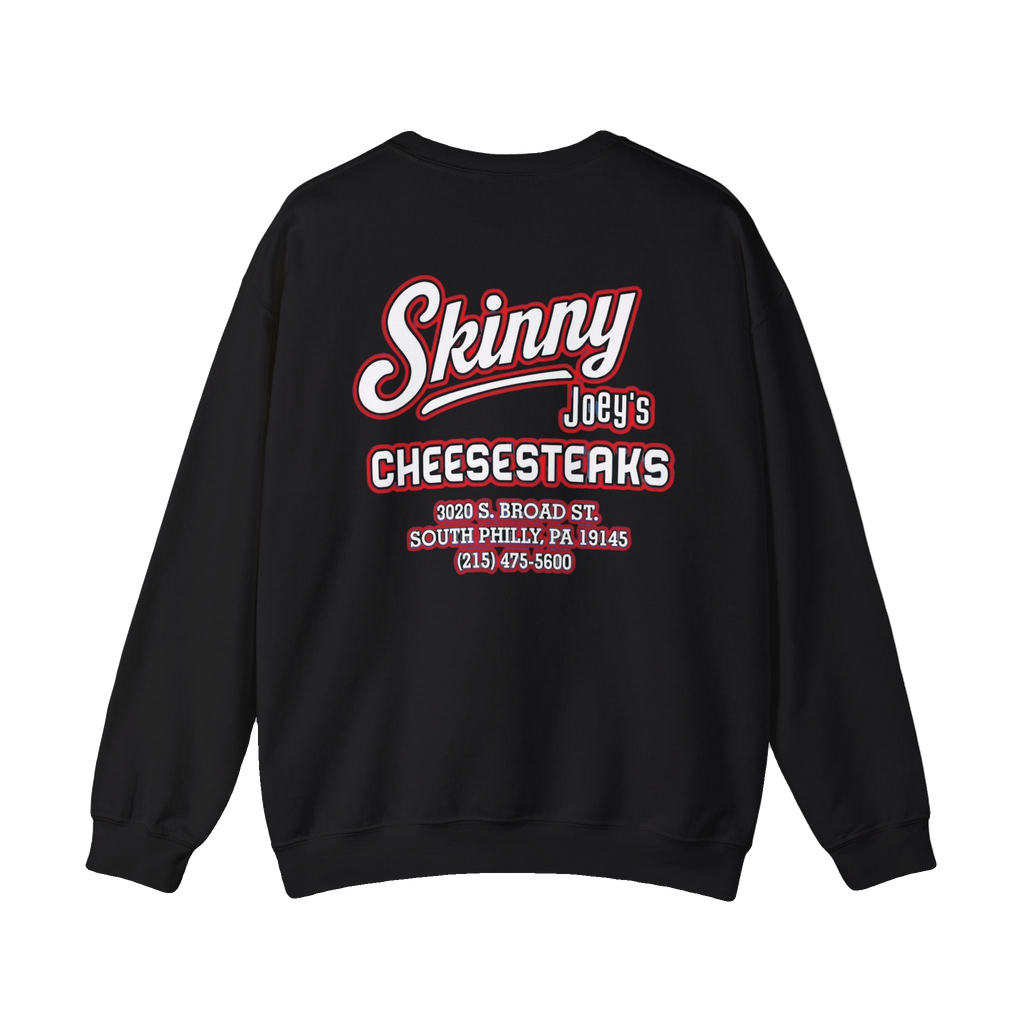 South Philly 3020 S. Broad St. crewneck, The Skinny with Joey Merlino podcast merch