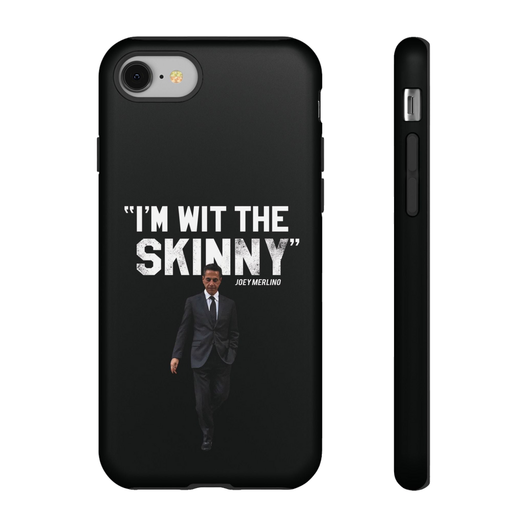 Respect The Call phone case for iPhone 8, matte finish, South Philly streetwear
