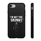 Respect The Call phone case for iPhone 8, matte finish, South Philly streetwear