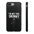 Respect The Call phone case for iPhone 8 Plus, glossy finish, Philadelphia streetwear