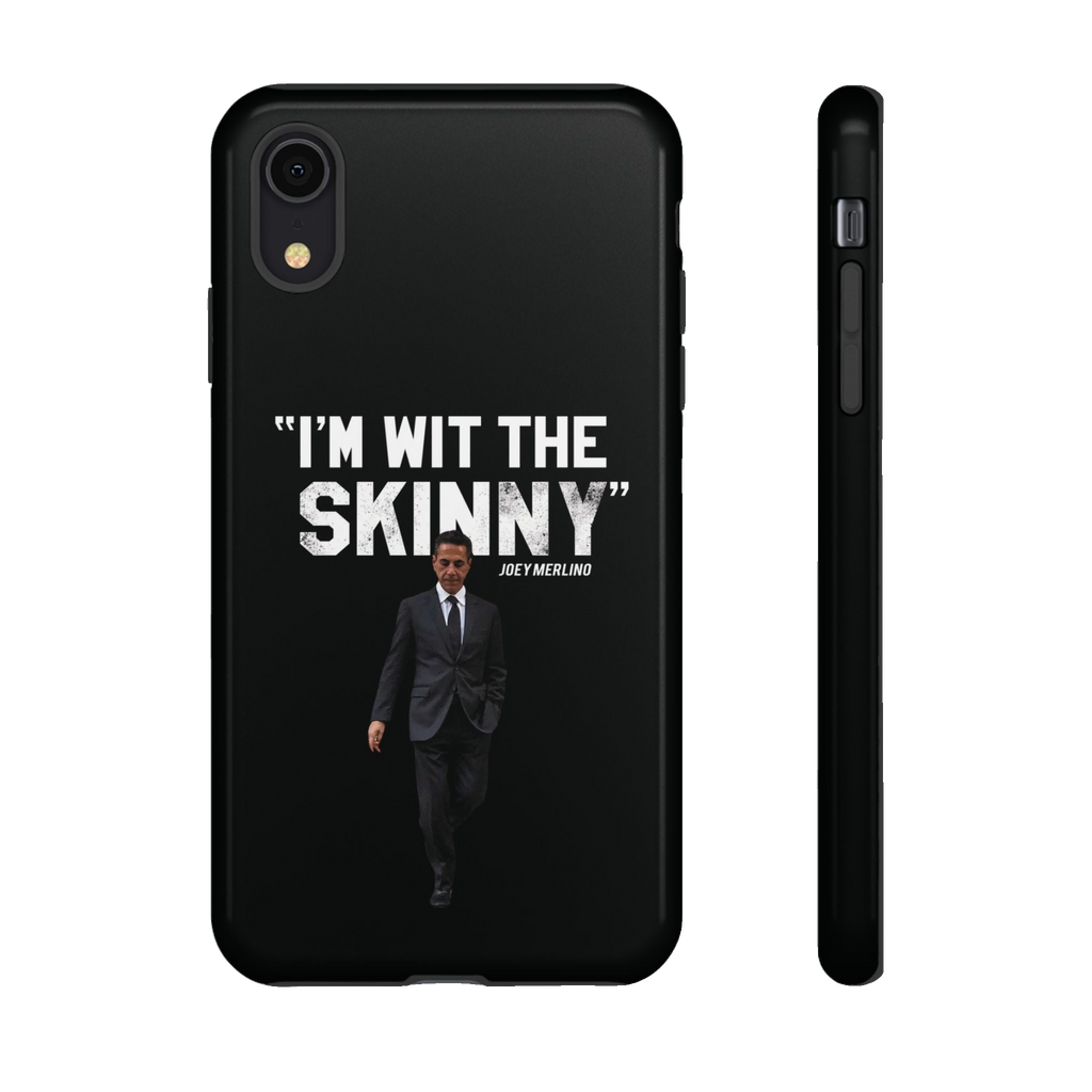 Respect The Call phone case for iPhone XR, glossy finish, South Philly streetwear