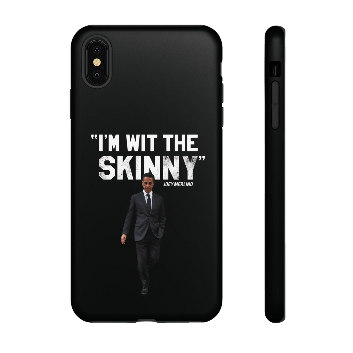 Respect The Call phone case for iPhone XS MAX, matte finish, South Philly streetwear