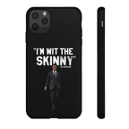 Respect The Call phone case for iPhone 11 Pro Max, glossy finish, South Philly streetwear
