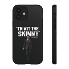 Respect The Call phone case for iPhone 12, matte finish, South Philly streetwear