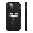Respect The Call phone case for iPhone 12 Pro, glossy finish, Philadelphia streetwear