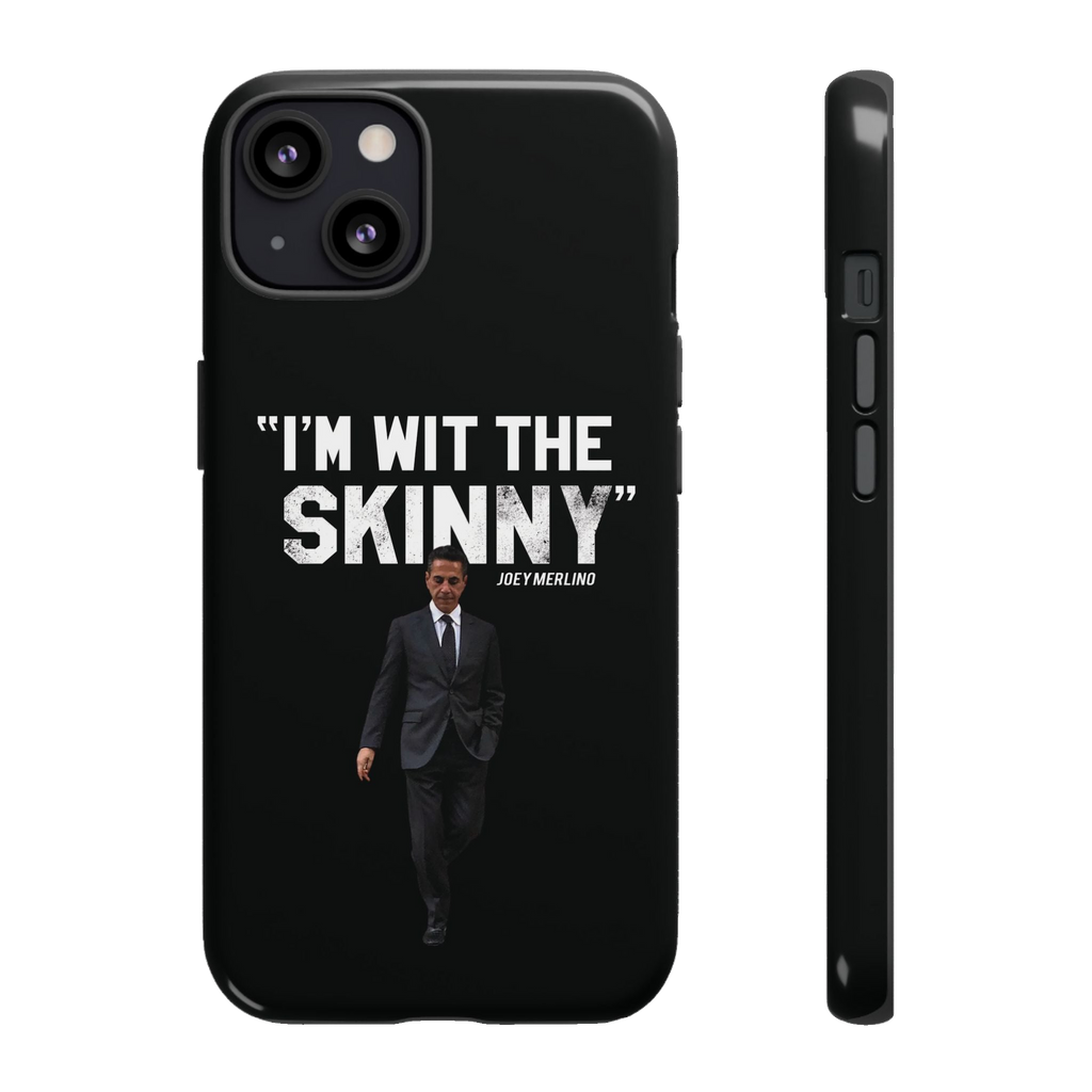 Respect The Call phone case for iPhone 13, glossy finish, South Philly streetwear