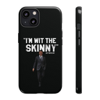 Respect The Call phone case for iPhone 13, glossy finish, South Philly streetwear