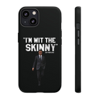 Respect The Call phone case for iPhone 13, matte finish, Philadelphia streetwear
