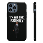 Respect The Call phone case for iPhone 13 Pro Max, glossy finish, Philadelphia streetwear