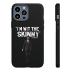 Respect The Call phone case for iPhone 13 Pro Max, matte finish, The Skinny with Joey Merlino podcast merch