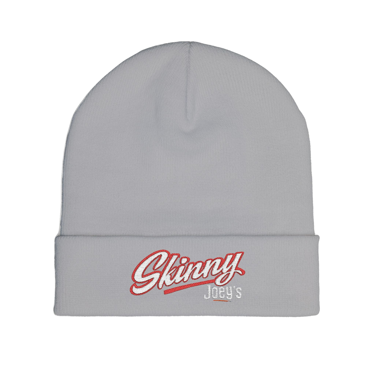 Skinny embroidered knit beanie, The Skinny Podcast with Joey Merlino & Lil Snuff merch