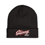 Skinny embroidered knit beanie, South Philly streetwear