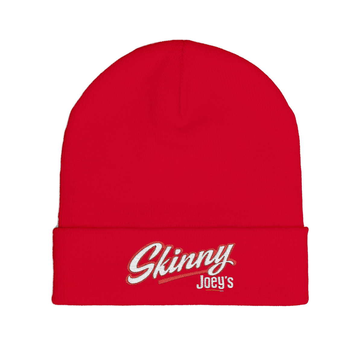 Skinny embroidered knit beanie, gallery photo 18, The Skinny with Joey Merlino podcast merch