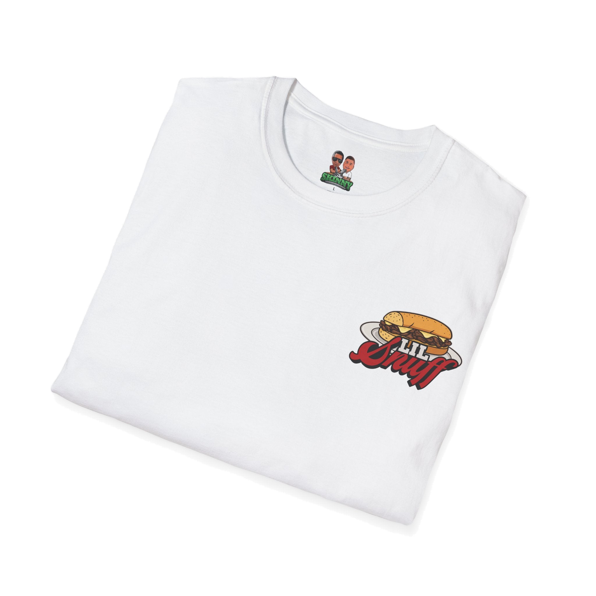 I AM HIM Lil Snuff rant graphic tee, The Skinny with Joey Merlino podcast merch