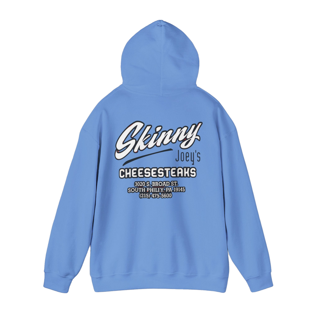 Skinny Joey's Cheesesteaks logo hoodie, gallery photo 9, The Skinny with Joey Merlino podcast merch