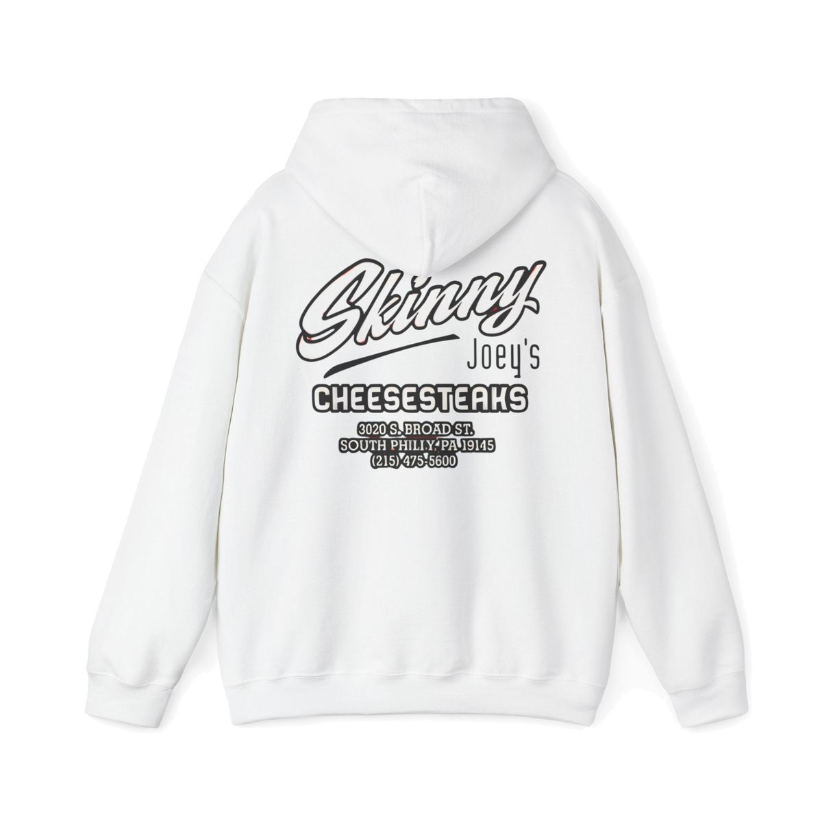 Skinny Joey's Cheesesteaks logo hoodie, gallery photo 12, The Skinny Podcast with Joey Merlino & Lil Snuff merch