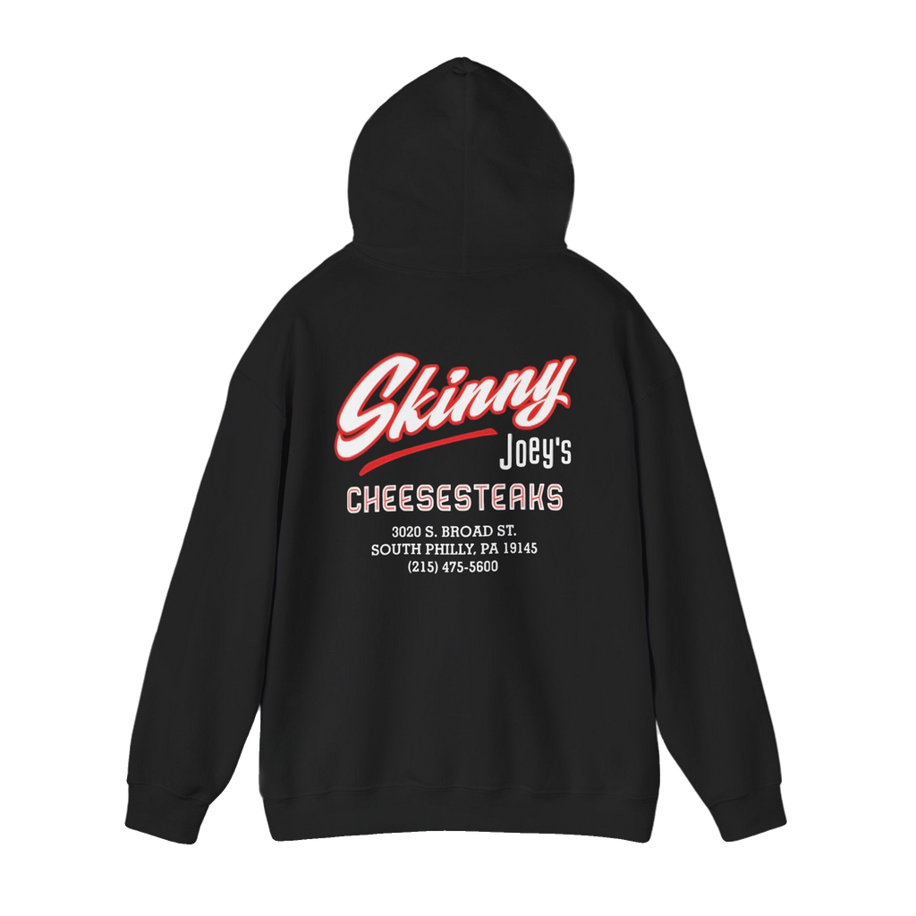Skinny Joey's Cheesesteaks logo hoodie, gallery photo 5, The Skinny Podcast with Joey Merlino & Lil Snuff merch