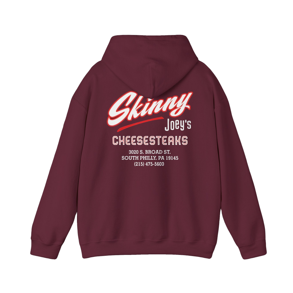 Skinny Joey's Cheesesteaks logo hoodie, gallery photo 16, The Skinny with Joey Merlino podcast merch