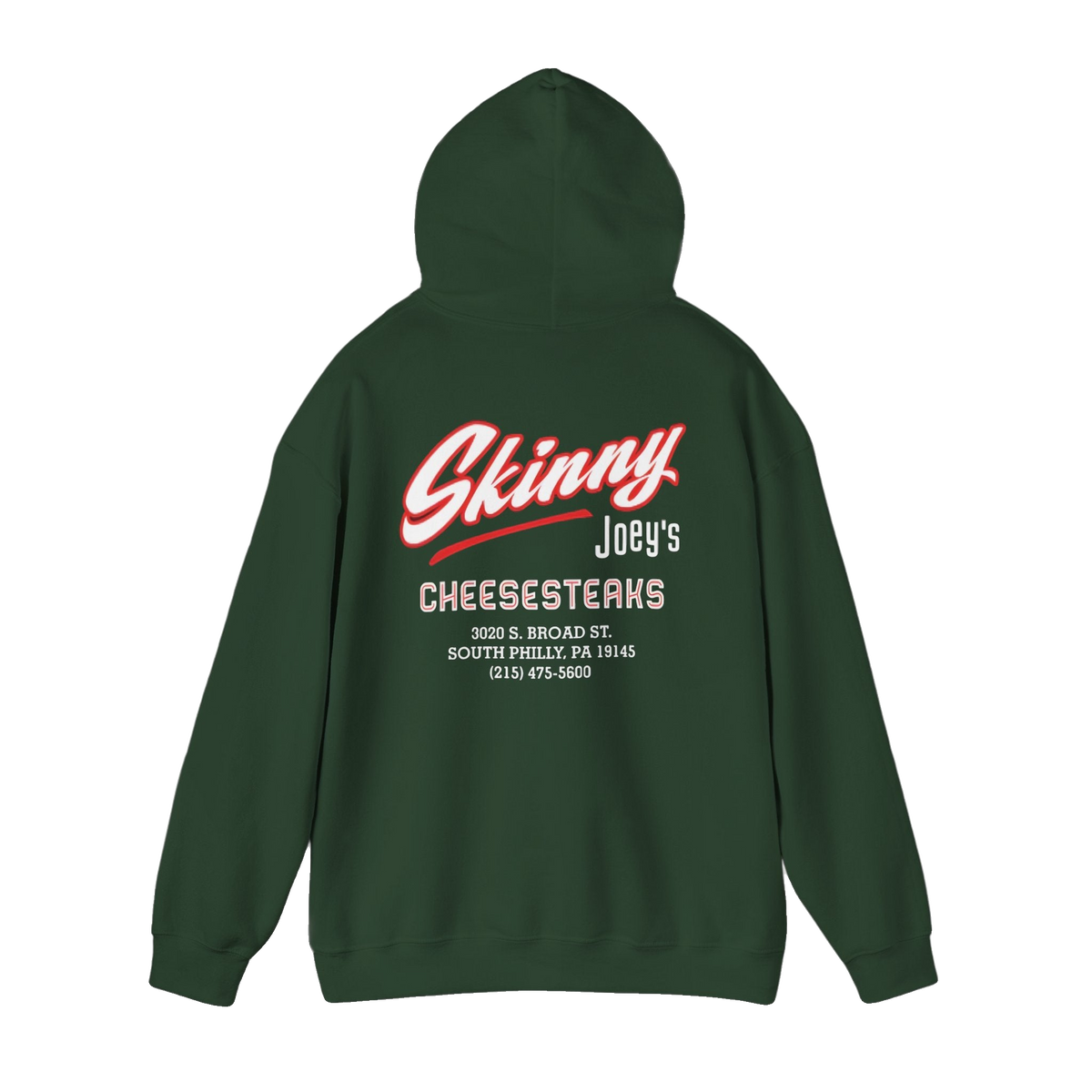 Skinny Joey's Cheesesteaks logo hoodie, gallery photo 21, South Philly streetwear