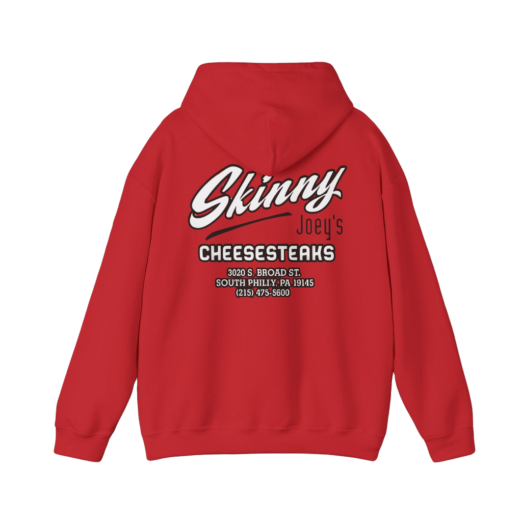 Skinny Joey's Cheesesteaks logo hoodie, gallery photo 32, Philly culture apparel