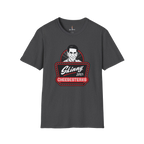 Skinny Joey's Cheesesteaks graphic tee in dark heather gray, Philadelphia streetwear