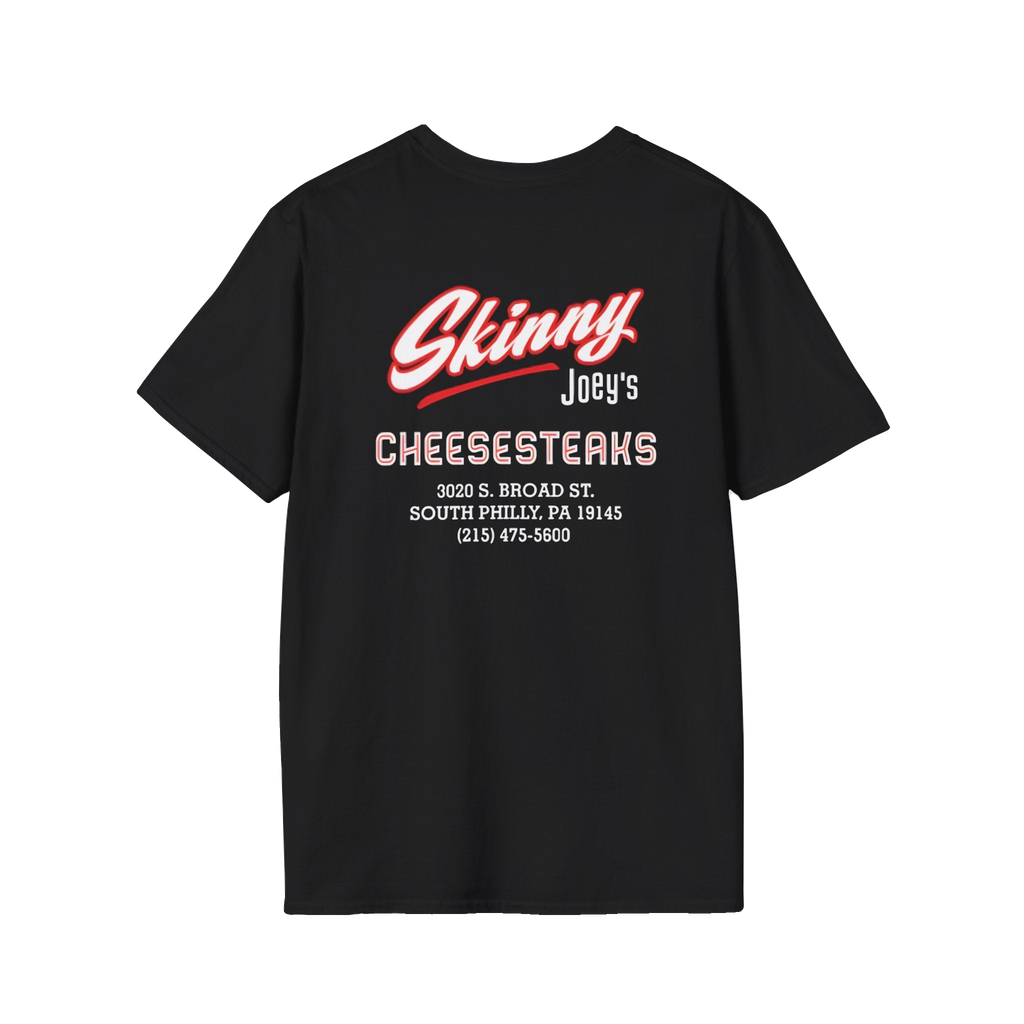 Skinny Joey's Cheesesteaks graphic tee, gallery photo 7, Italian American pride apparel