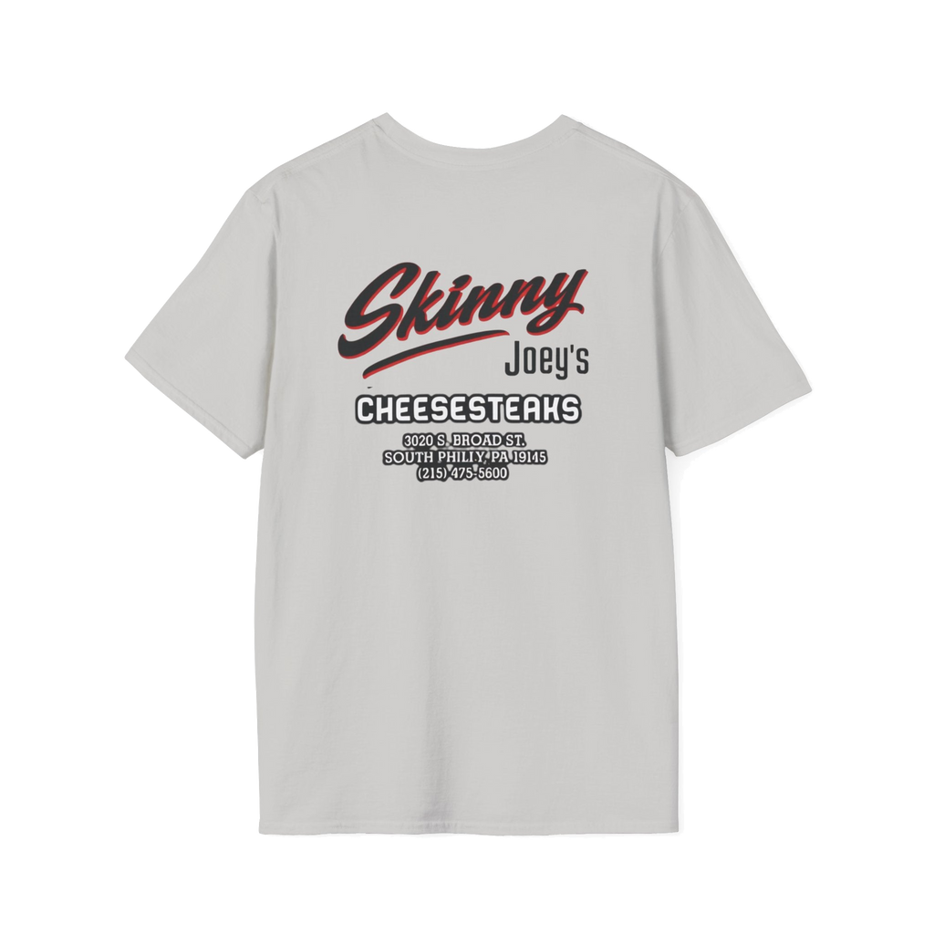 Skinny Joey's Cheesesteaks graphic tee, gallery photo 13, The Skinny with Joey Merlino podcast merch