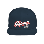 Skinny Joey's flat bill snapback hat in navy, South Philly streetwear