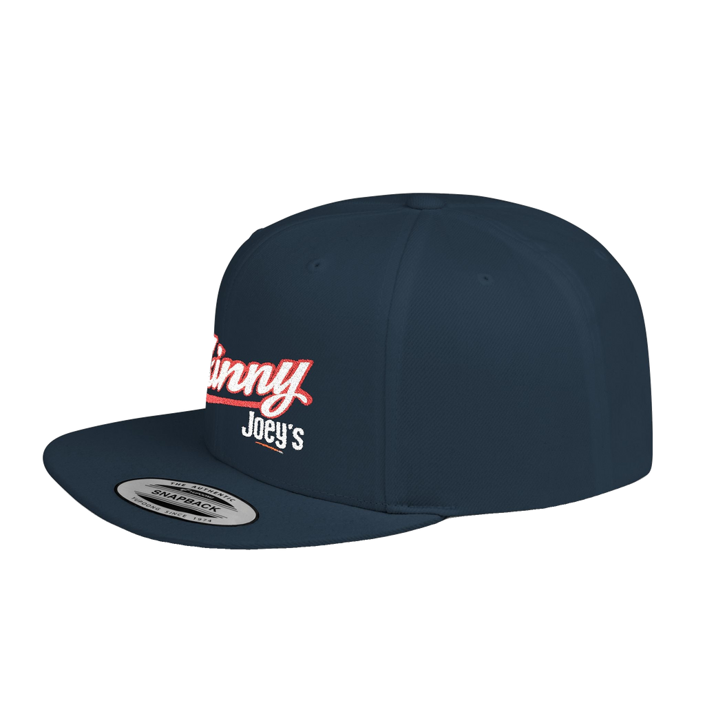 Skinny Joey's flat bill snapback hat, The Skinny with Joey Merlino podcast merch
