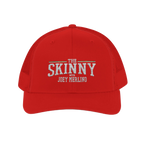 Joey Merlino mesh trucker hat in red, Philadelphia streetwear