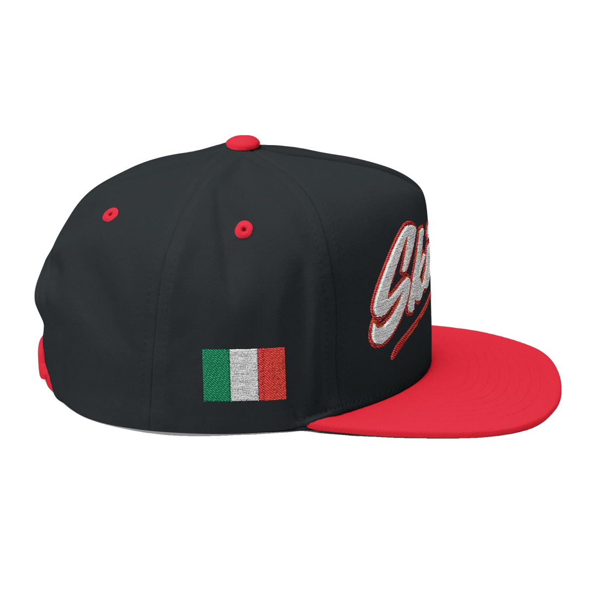 Skinny Joey's Italian edition flat bill cap, Philadelphia streetwear