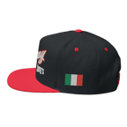 Skinny Joey's Italian edition flat bill cap, The Skinny with Joey Merlino podcast merch