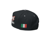 Skinny Joey's Italian edition flat bill cap, The Skinny Podcast with Joey Merlino & Lil Snuff merch