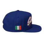 Skinny Joey's Italian edition flat bill cap, South Philly streetwear