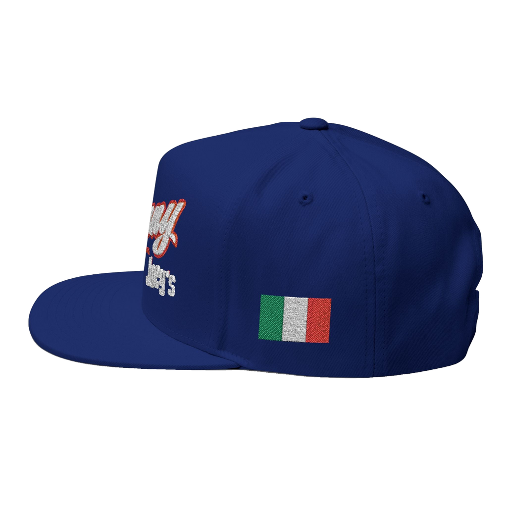 Skinny Joey's Italian edition flat bill cap, gallery photo 13, Philadelphia streetwear