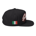 Skinny Joey's Italian edition flat bill cap, gallery photo 15, Italian American pride apparel