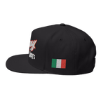 Skinny Joey's Italian edition flat bill cap, gallery photo 16, Philly culture apparel