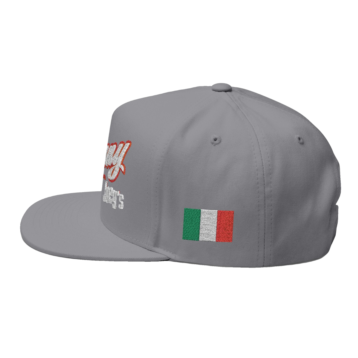 Skinny Joey's Italian edition flat bill cap, gallery photo 19, South Philly streetwear