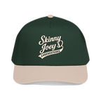 We Can Go Anywhere softball hat in khaki and dark green, South Philly streetwear