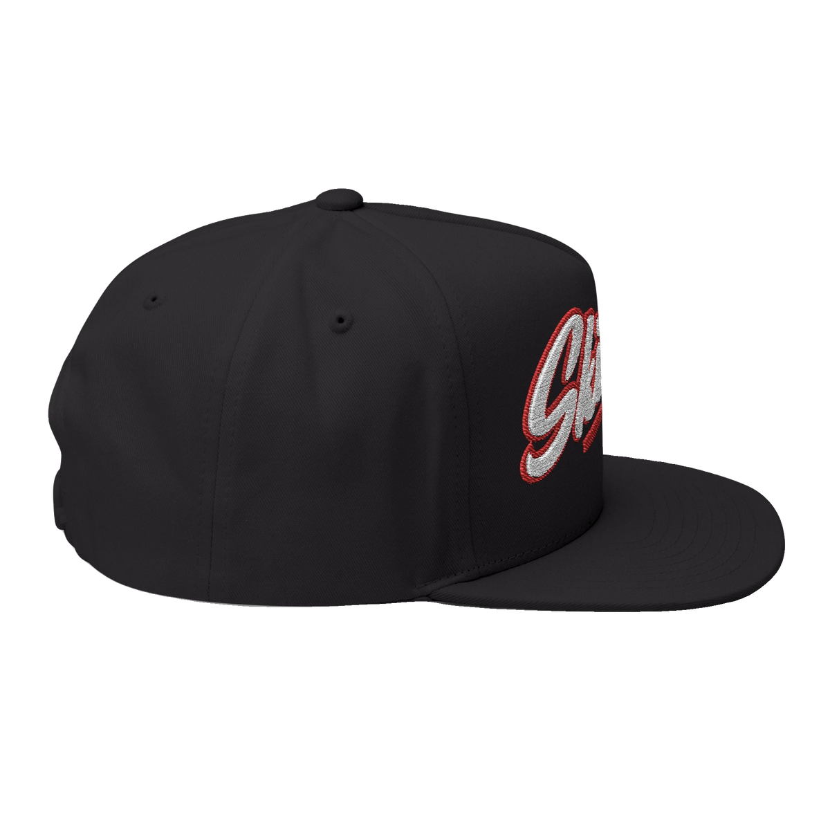 Skinny Joey's classic edition flat bill cap, gallery photo 7, Italian American pride apparel