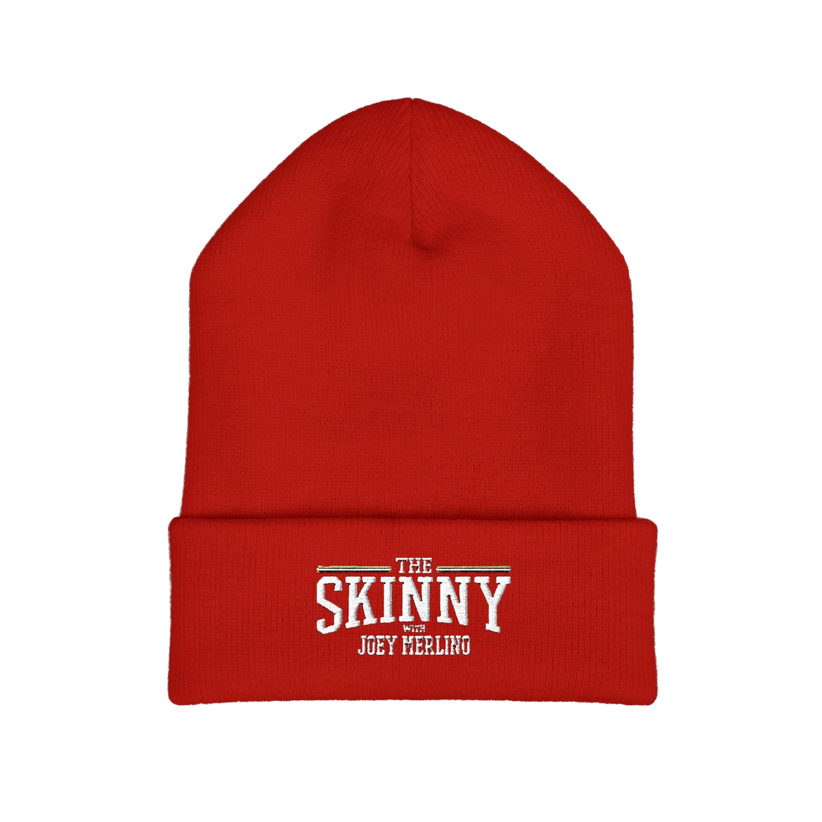 The Skinny embroidered cuffed beanie, Philly culture apparel