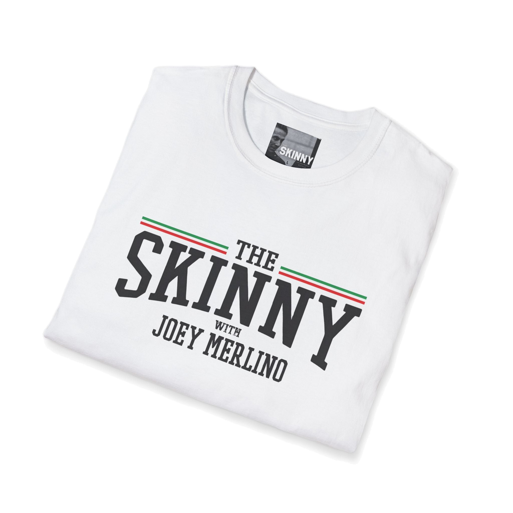 The Skinny with Joey Merlino swag tee, gallery photo 16, Italian American pride apparel